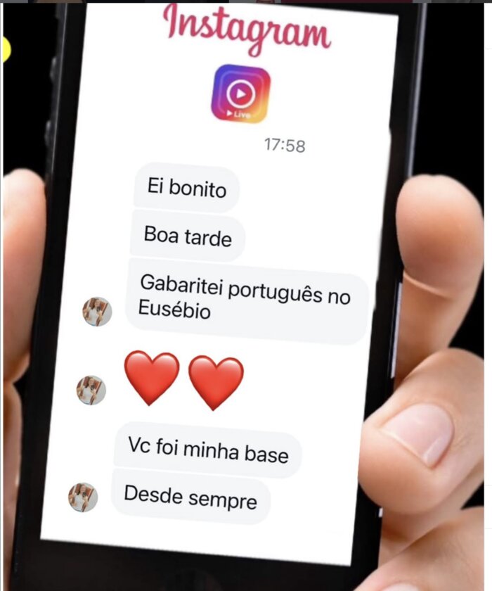 Depoimento: gabaritou português no concurso do Eusébio
